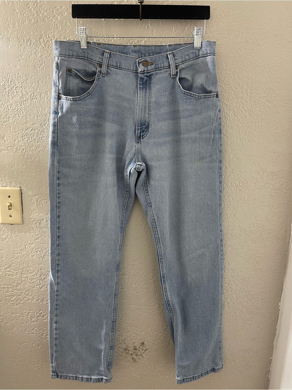 Wrangler Light Blue Straight Jeans